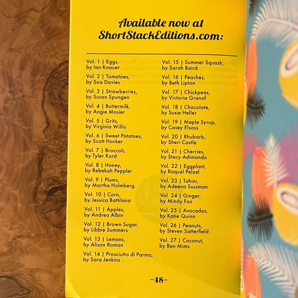 Short Stack Editions Vol 27: Coconut